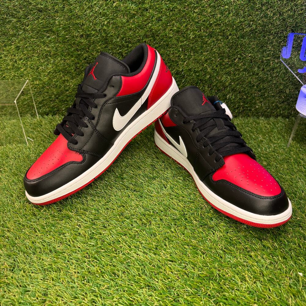 Nike Air Jordan 1 Low Alternate Bred Toe Size 13 553558 066